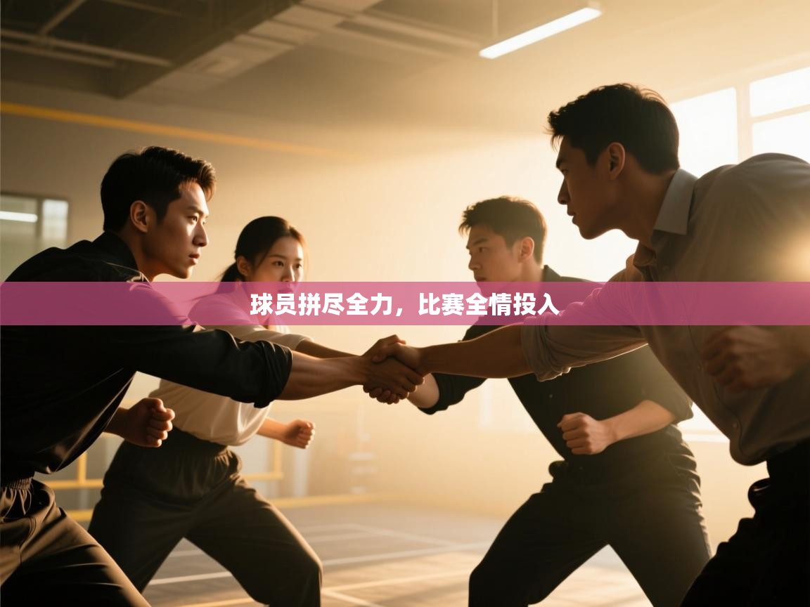 球员拼尽全力，比赛全情投入  第2张